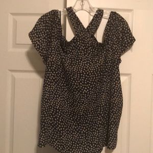 Loft off the shoulder top
